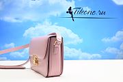 Celine Triomphe Pink Leather Bag  - 3