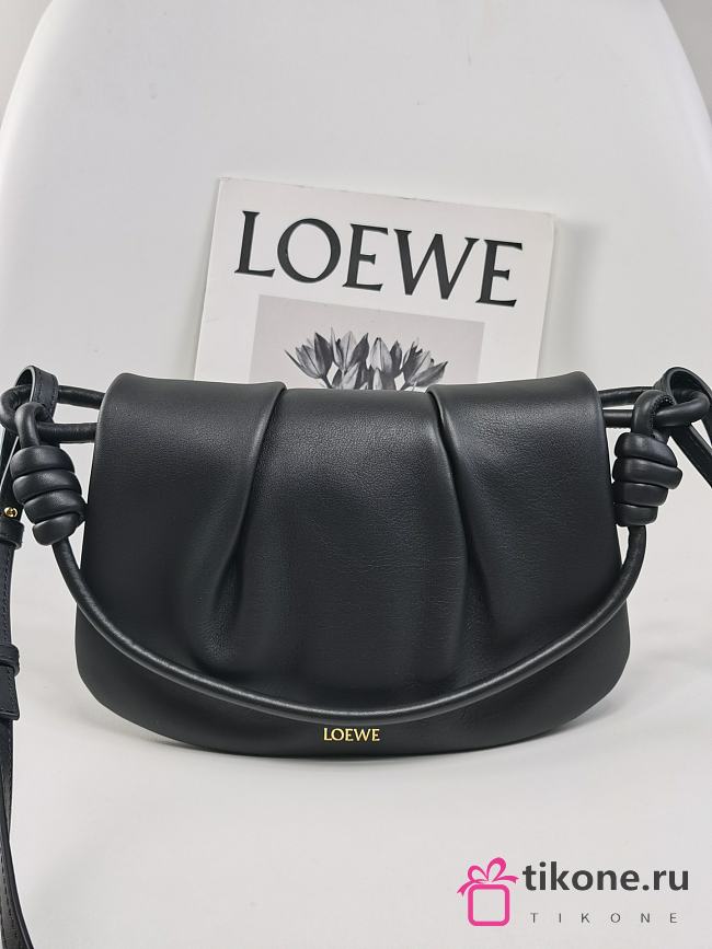 Loewe Paseo Black Bag - 25x8x17cm - 1