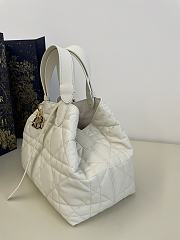 Dior Medium Toujours White Bag - 28.5x19x21cm - 5