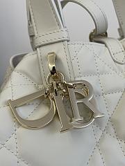 Dior Medium Toujours White Bag - 28.5x19x21cm - 2