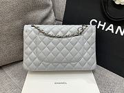 Chanel 25 Classic Lambskin In Grey - 2