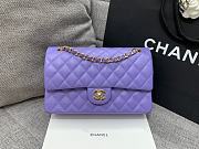 Chanel 25 Classic Caviar In Light Violet - 2