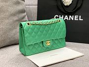 Chanel 25 Classic Caviar In Light Green - 3