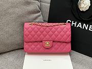 Chanel 25 Classic Caviar In Pink - 1