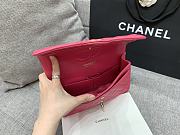 Chanel 25 Classic Caviar In Pink - 4