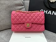 Chanel 25 Classic Caviar In Pink - 3