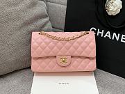 Chanel 25 Classic Caviar In Powder Pink - 1