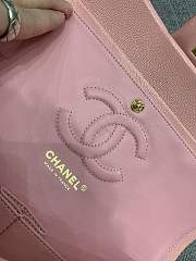 Chanel 25 Classic Caviar In Powder Pink - 2