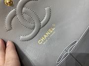 Chanel 25 Classic Caviar In Grey  - 3