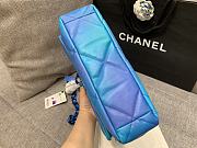 Chanel 19 Tie Dye Large Size - 30cm - 4