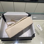 Chanel CF25 Milky Apricot Light Gold Buckle - 3