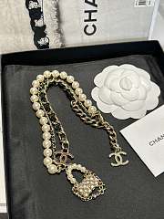 Chanel Pearl Mix Chain Necklace - 2