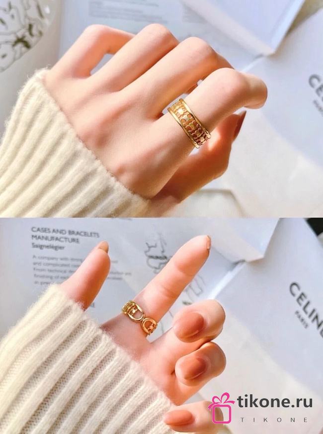 Celine Gold Ring - 1