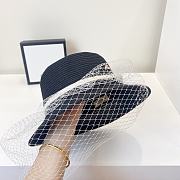 GG Bucket Hat With Lace - 4