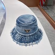 Prada Denim Bucket Hat - 1