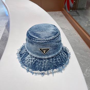 Prada Denim Bucket Hat