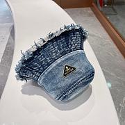 Prada Denim Bucket Hat - 3