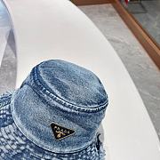 Prada Denim Bucket Hat - 4