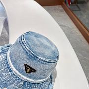 Prada Denim Bucket Hat 02 - 4