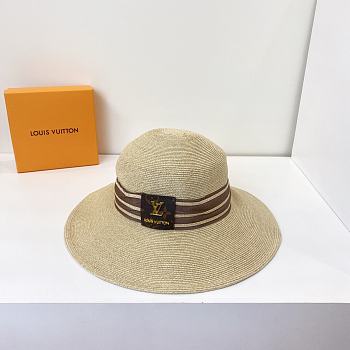 LV Wide-Brimmed Hat