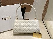 Dior Cannage White Leather - 26x9x14.5 cm - 1