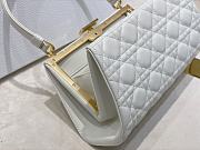 Dior Cannage White Leather - 26x9x14.5 cm - 5