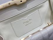 Dior Cannage White Leather - 26x9x14.5 cm - 4