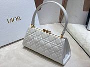 Dior Cannage White Leather - 26x9x14.5 cm - 3