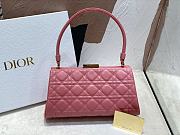 Dior Cannage Pink Leather - 26x9x14.5 cm - 1