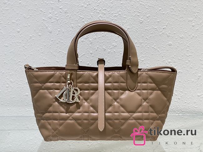 Dior Mini Toujours Brown Bag - 23x15x15cm - 1