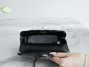 Chanel 23A Black Lambskin Witjh Top Handle - 18x7x12cm - 5