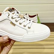 GG 2023 Men Shoes Classic White Genuine Leather   - 3