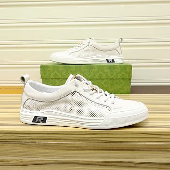 GG 2023 Men Breathable Shoes Classic White 