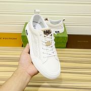 GG 2023 Men Breathable Shoes Classic White  - 4