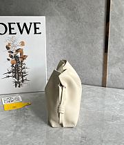 Loewe Mini Flamenco clutch In Beige - 23x18x9cm - 4