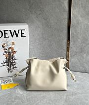 Loewe Mini Flamenco clutch In Beige - 23x18x9cm - 3