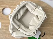 Bottega Veneta White Leather In Teen Size - 31x16x13cm - 5