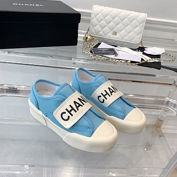 Chanel Blue Shoes 35-39
