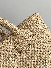 Celine Raffia Tote Bag - 23x22x23cm - 4