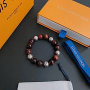 LV Tiger Eyes Stone Thai Silver Style Bracelet - 3