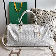 Goyard White Croisiere 50x26x26cm - 1