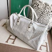 Goyard White Croisiere 50x26x26cm - 5