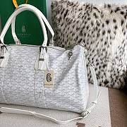 Goyard White Croisiere 50x26x26cm - 3