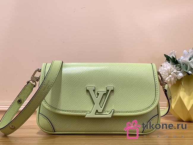 LV Buci Epi Vert Noto - 24.5x15.5x9cm - 1