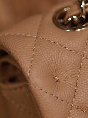 Chanel 25 Beige Caviar Leather  - 4