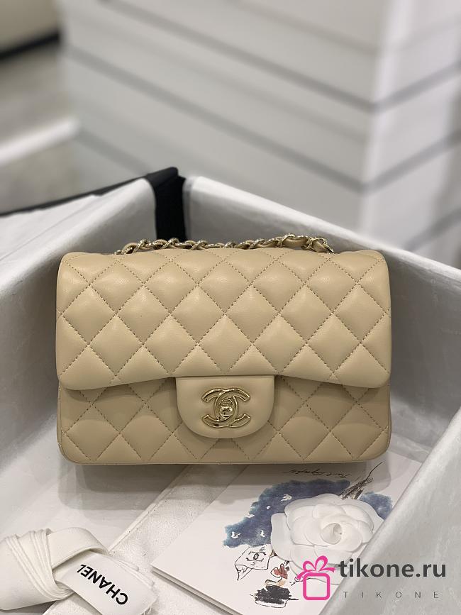 Chanel CF20 Mini Light Beige - 1