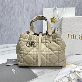 Dior Medium Toujours Beige Bag - 28.5x19x21cm