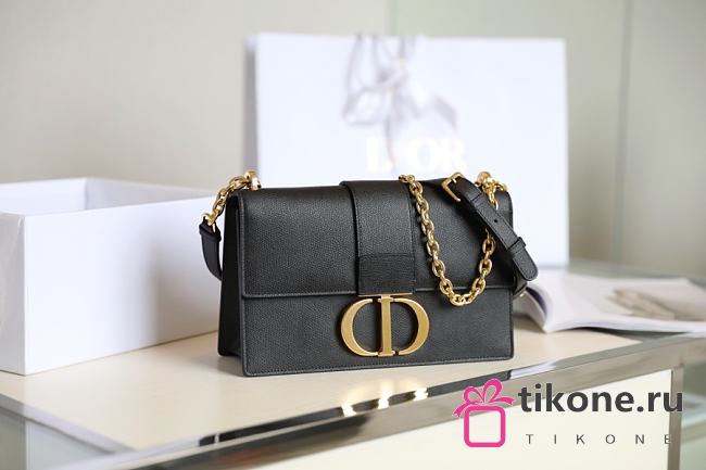 DIOR| 30 Montaigne Black - 24x17x8cm - 1