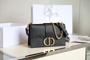 DIOR| 30 Montaigne Black - 24x17x8cm - 1