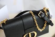 DIOR| 30 Montaigne Black - 24x17x8cm - 3